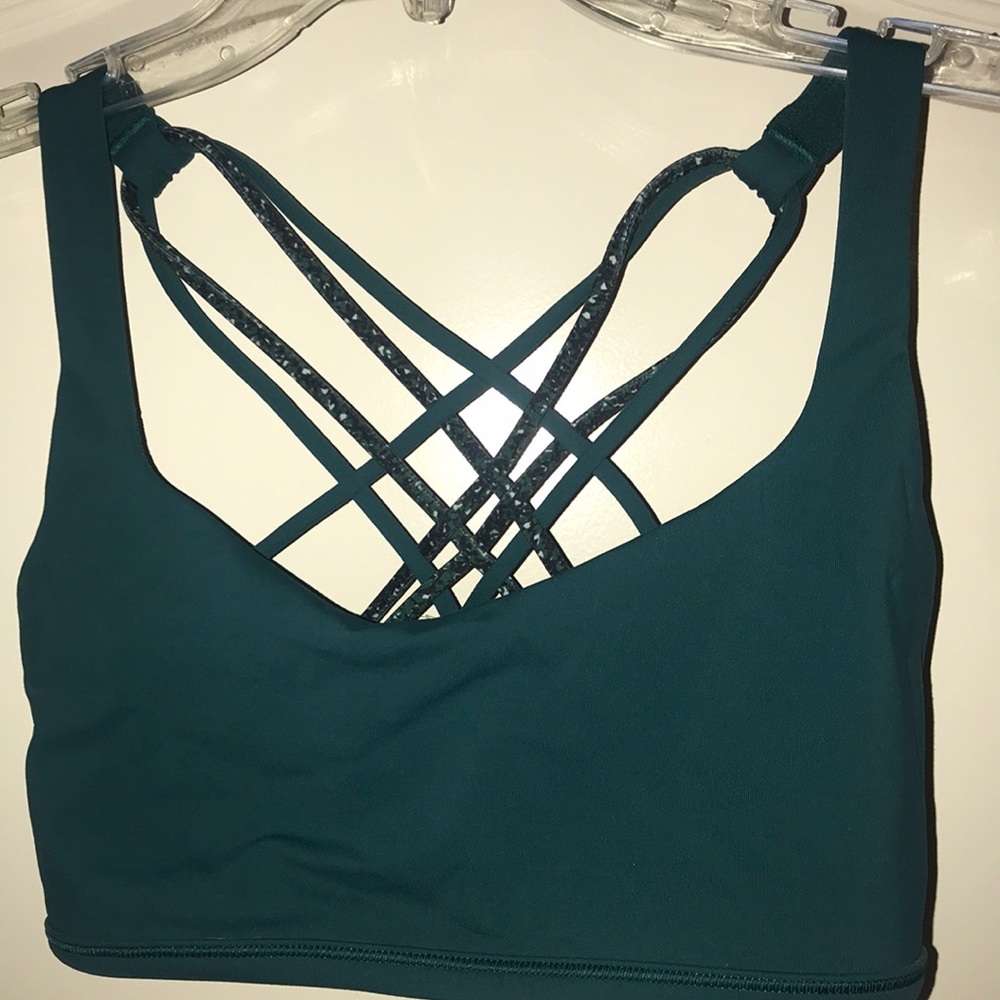 Teal Lululemon Sports Bra